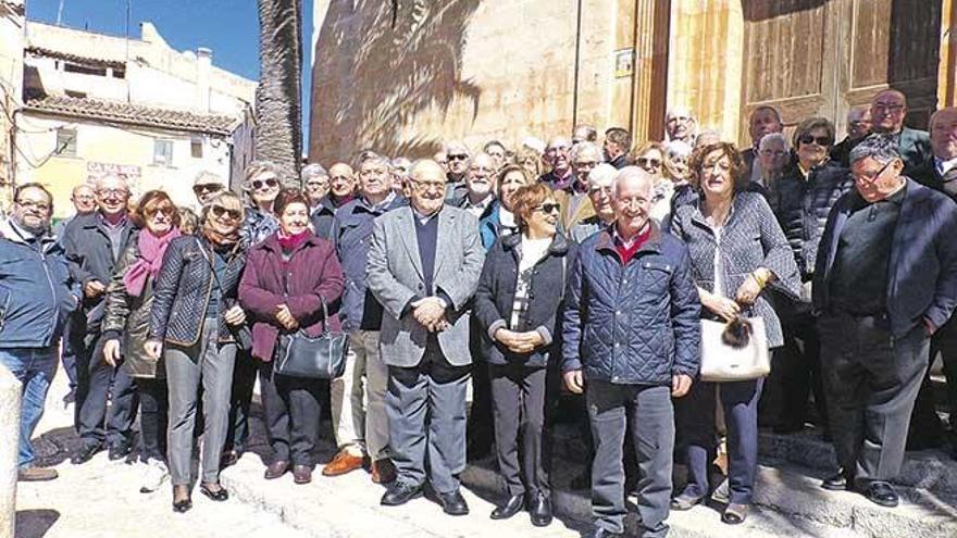 Reunión de artilleros veteranos en Santanyí