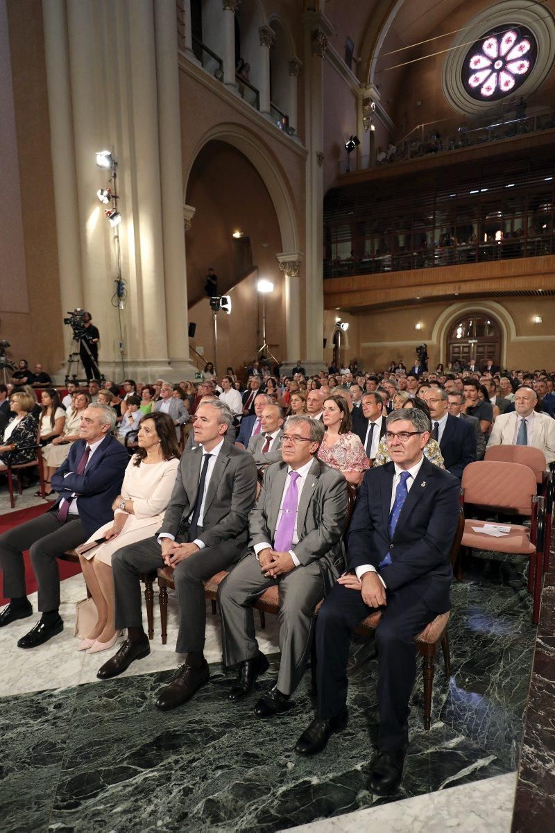 Toma de posesión de las consejeras y consejeros del Gobierno de Aragón