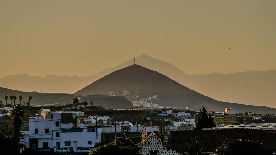 Calima en Gran Canaria (01/01/2021)