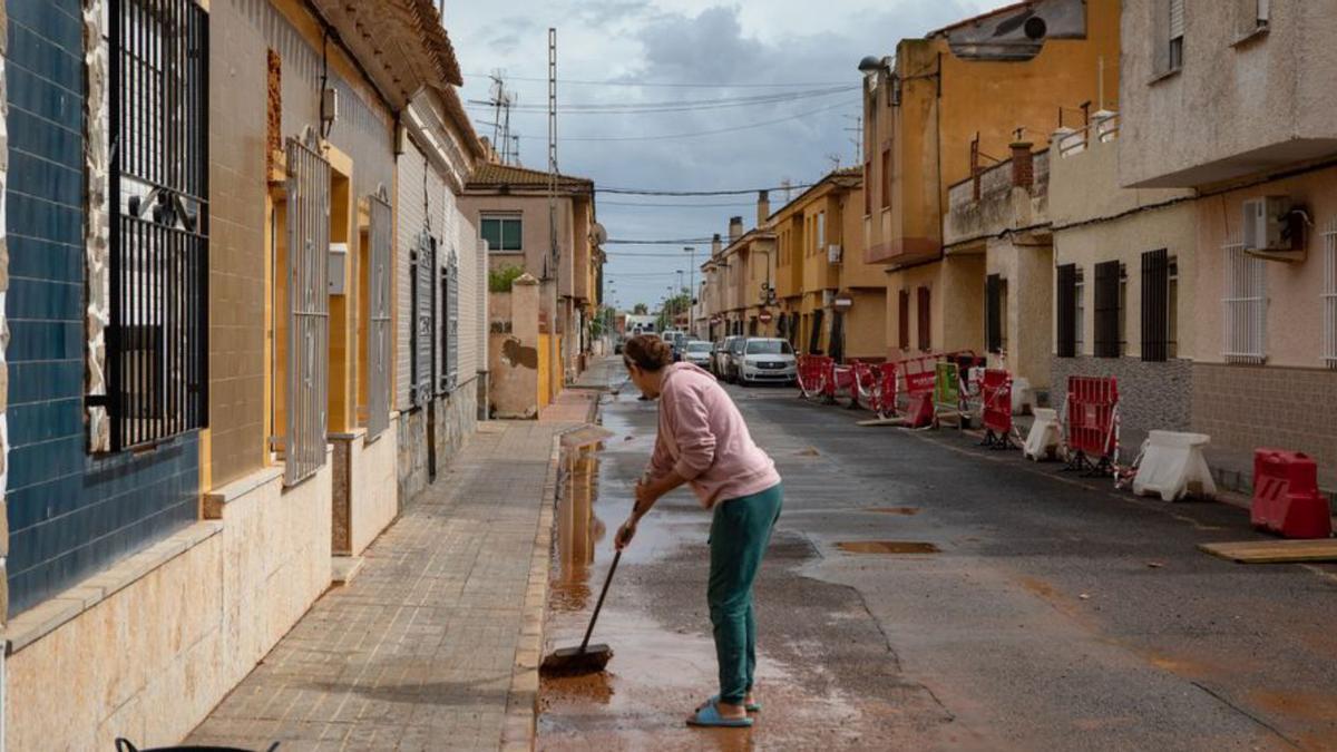 La DANA deja lluvias torrenciales que ponen al límite el Campo de Cartagena