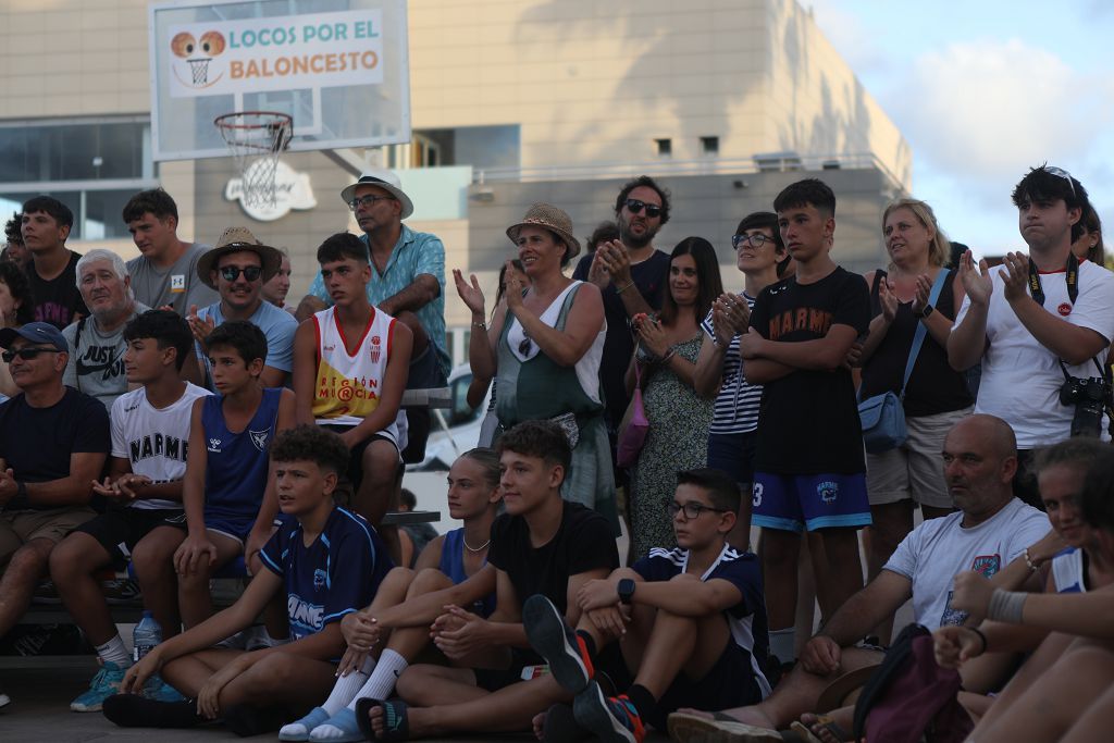 Finales y entrga de premios del del 3x3 de baloncesto de la Ribera