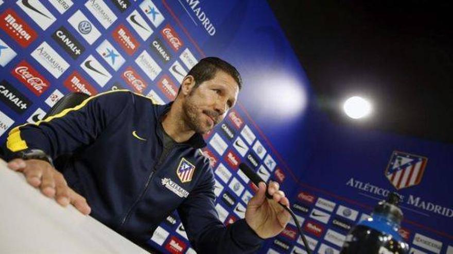 Simeone: &quot;Me imagino al Barça más fuerte de los últimos tiempos, sobre todo en el arranque&quot;