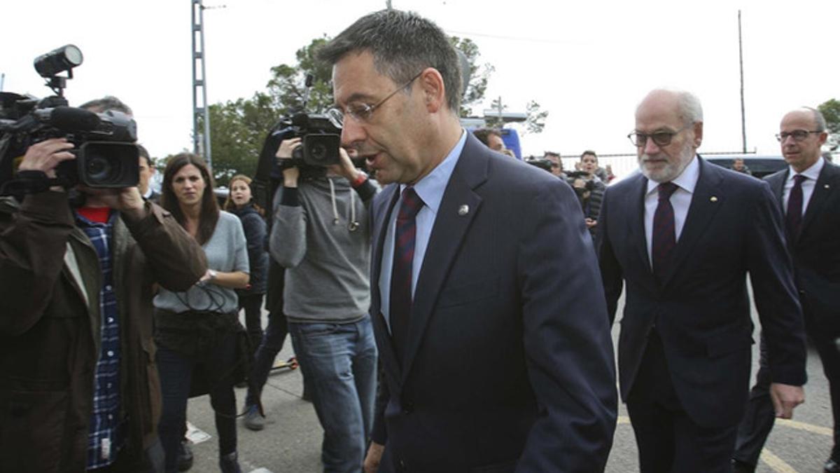 Bartomeu le pidió a Florentino Pérez el Bernabéu