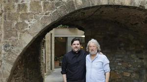 Víctor Partido i Albert Mallol, corresponsables del festival de la Porta Ferrada.
