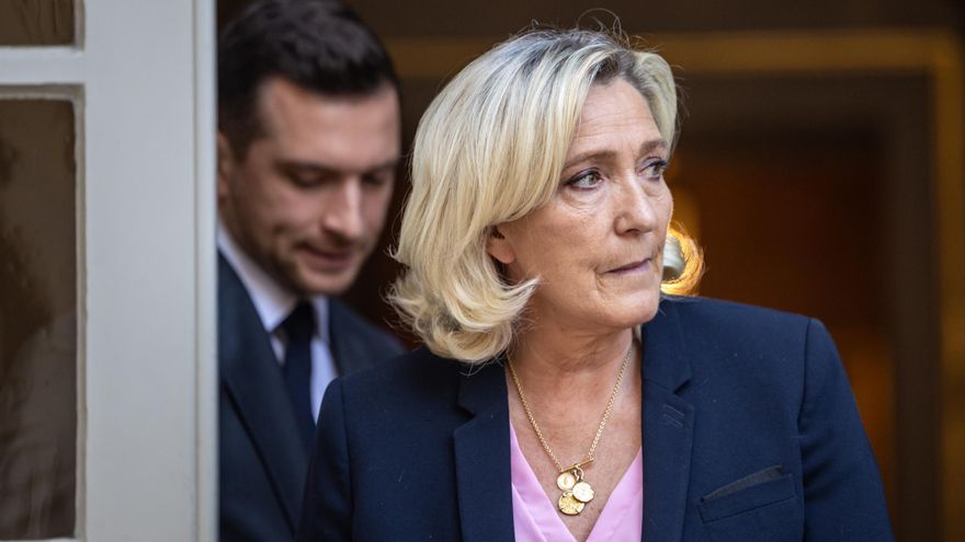 La policía registra la sede del partido de Le Pen por supuesta financiación ilegal