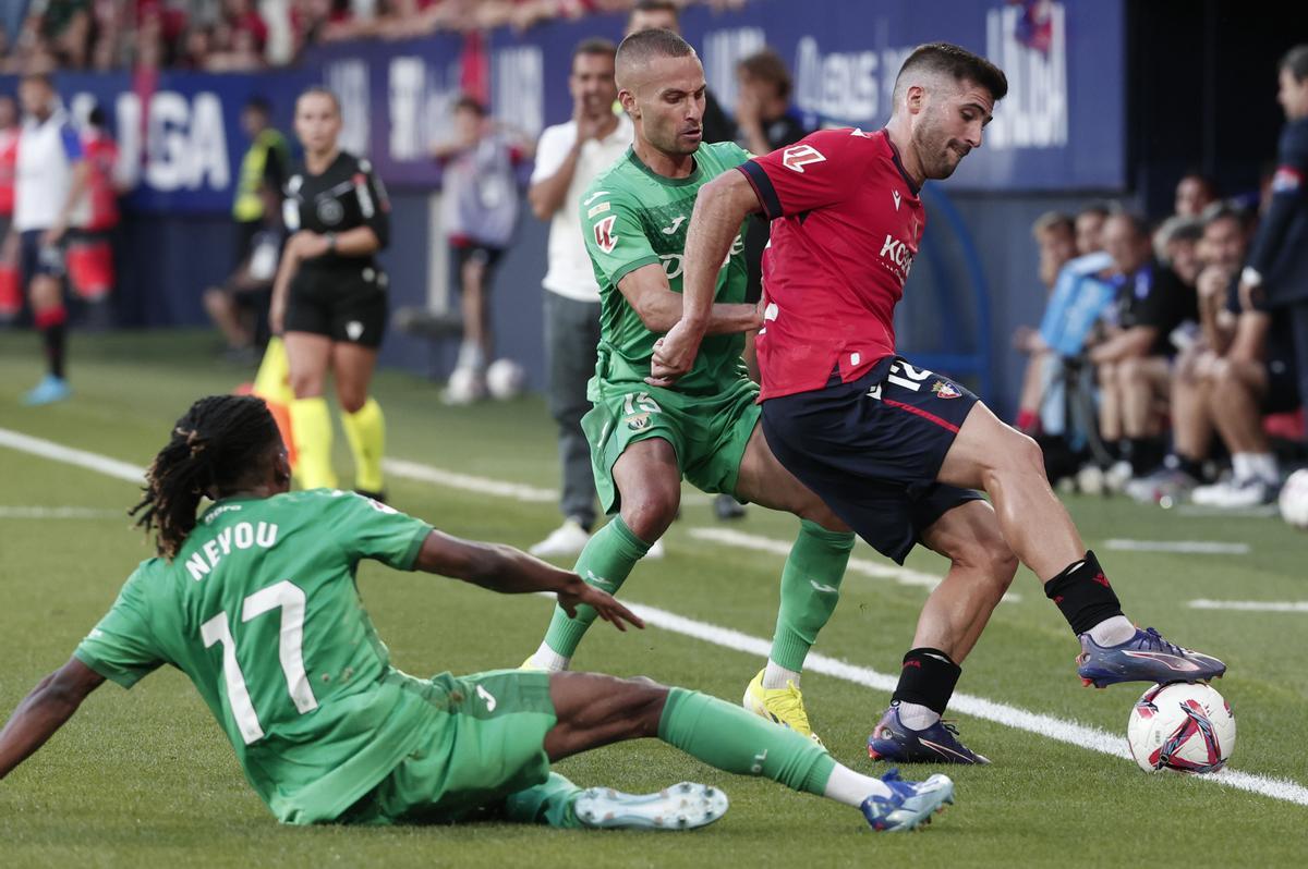 1-1. Osasuna y Leganés, equilibrio de fuerzas en El Sadar