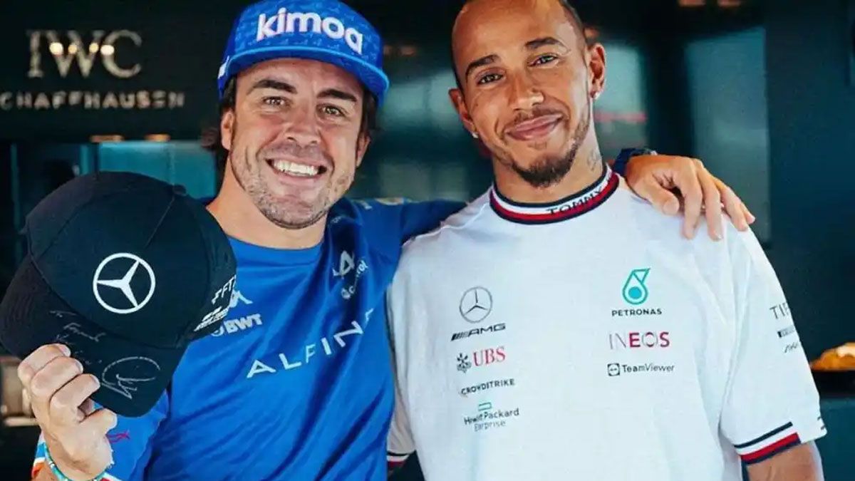 Alonso y Hamilton acabaron 'tan amigos' tras la anterior polémica en el GP de Bélgica