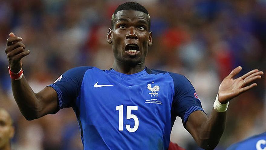 Paul Pogba, en la final de la Eurocopa.