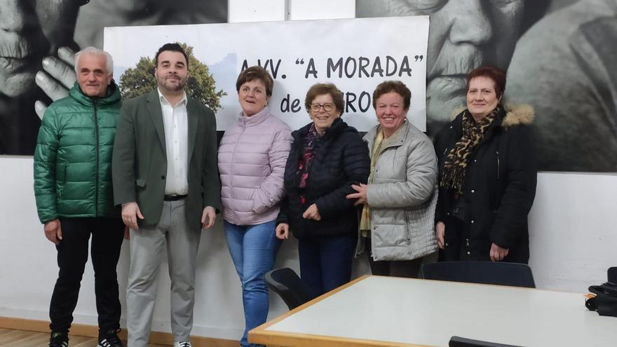 El edil Daniel Chapela, nuevo presidente de la asociación de vecinos de Meiro
