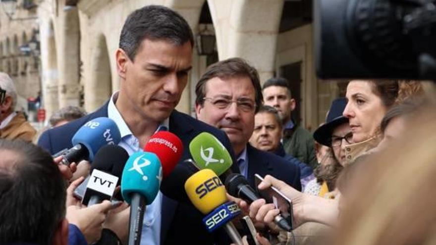 Pedro Sánchez va demanar «prudència» al ministre de Justícia.