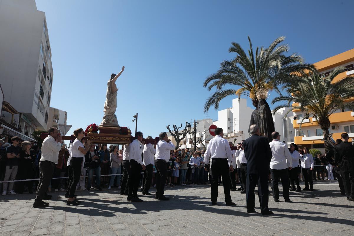 Semana Santa de Ibiza: Santo Encuentro en Santa Eulària en el Domingo de Pascua