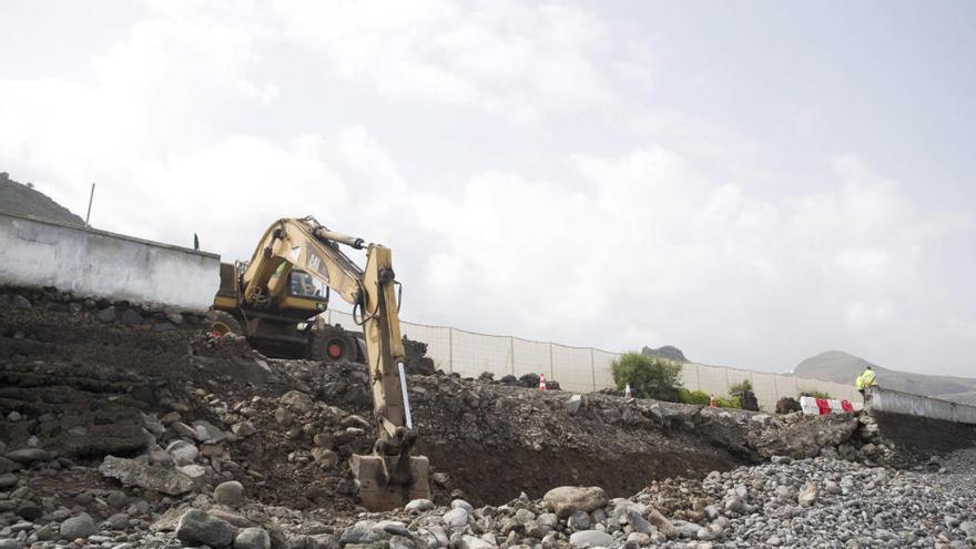 La reparación de la carretera de San Felipe finalizará a mediados de abril