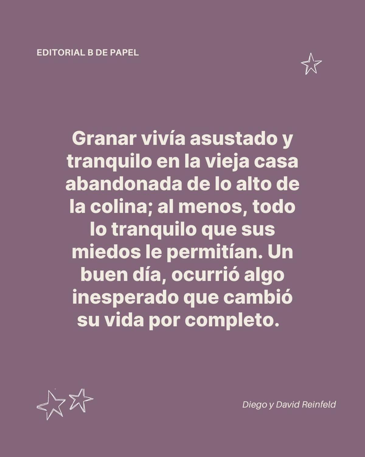 Sinopsis del libro.