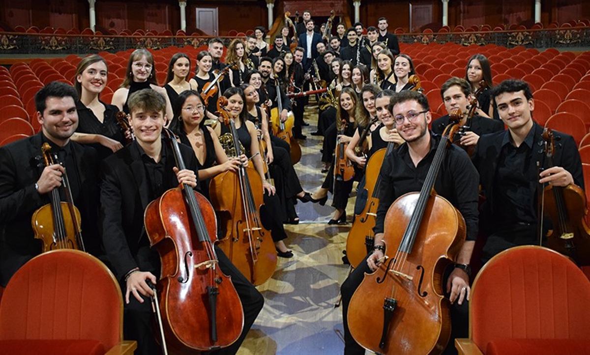 Miembros de la Orquesta Joven de Córdoba.