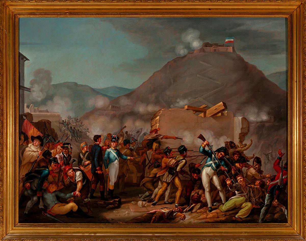 L'obra Escena de la Guerra del Francès.