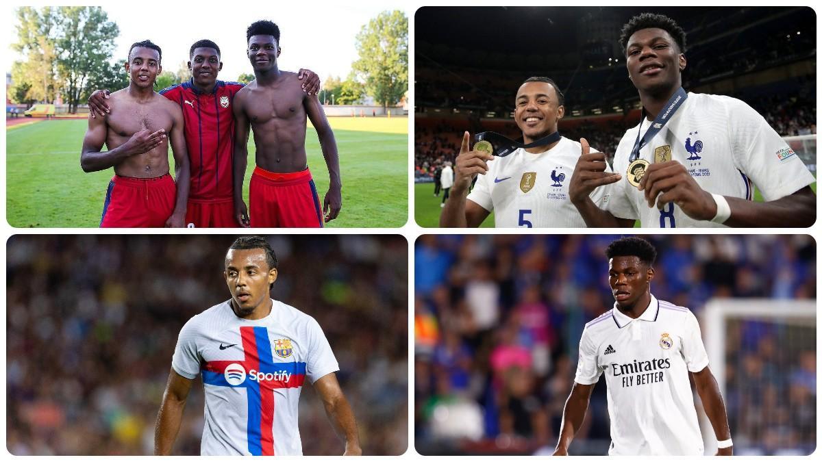 Koundé y Tchouaméni, dos 'hermanos' en la guerra del clásico