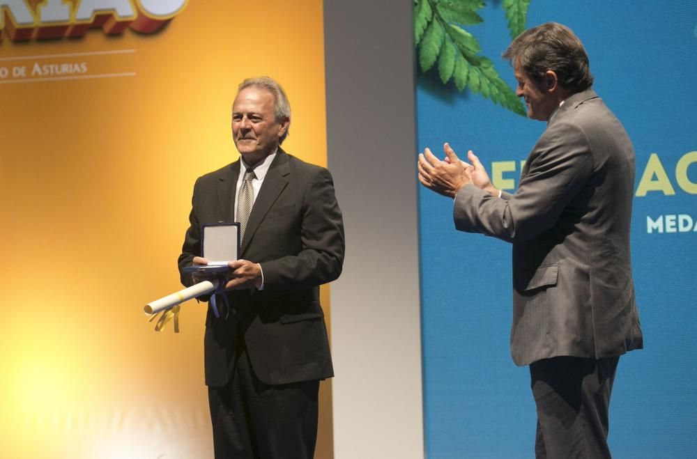 Entrega de las medallas de Asturias