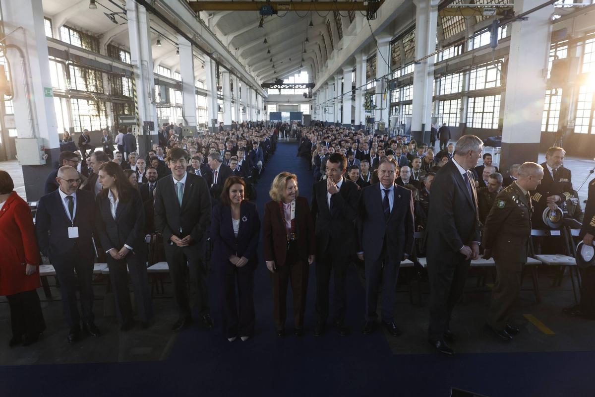 III Encuentro del Ecosistema de la Industria Nacional de Defensa centrado en el Corredor Norte, organizado por Indra en la Fábrica de Armas de La Vega, en Oviedo.