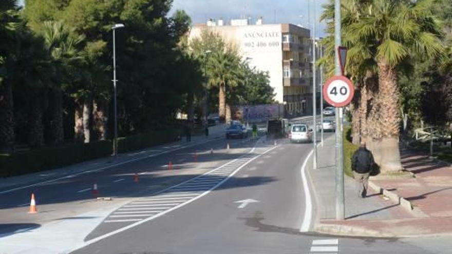 Obras en la avenida del Guirney para mejorar la seguridad vial  y reducir la siniestralidad
