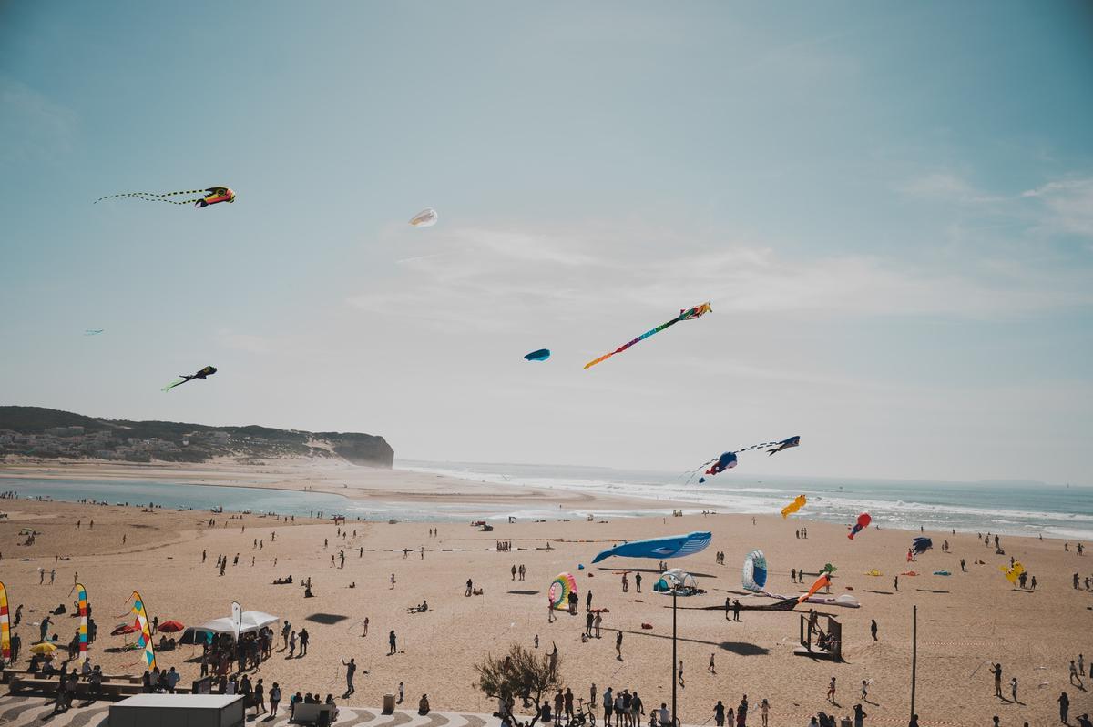 Festival de cometas gigantes en Portugal