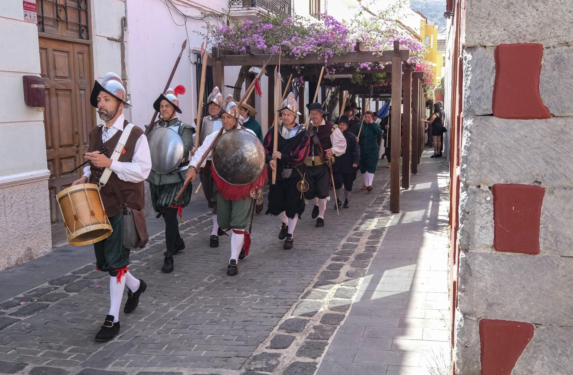 Recreación de la Batalla del Batán en Santa Brígida. 