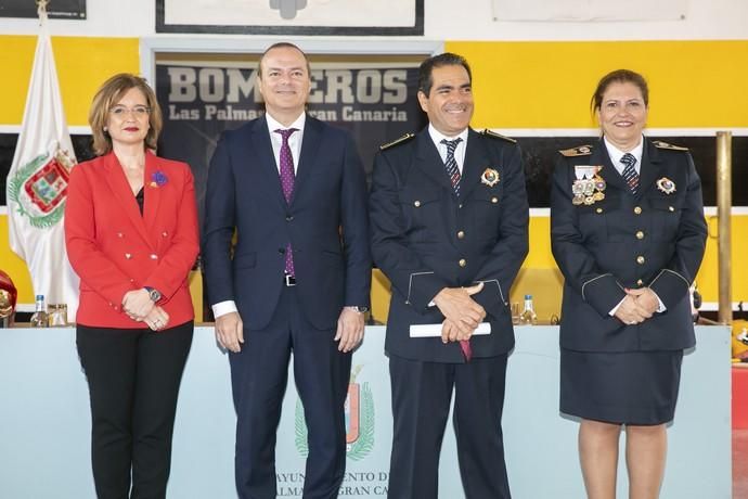 08.03.19. Las Palmas de Gran Canaria. Acto de entrega de Honores y Distinciones Bomberos de Las Palmas de GC. Foto Quique Curbelo