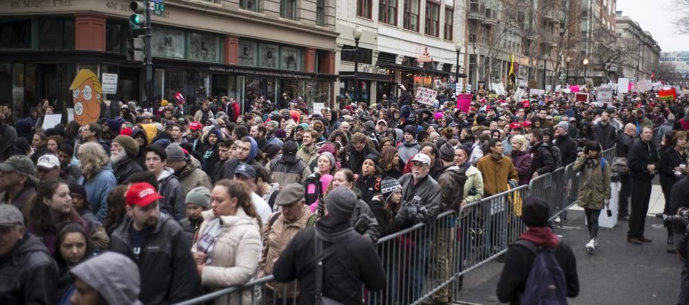 PROTESTAS CONTRA DONALD TRUMP EN WASHINGTON