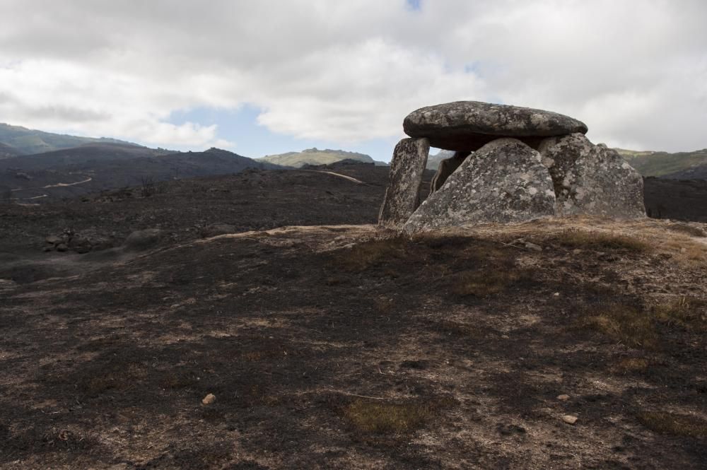 Entrimo, el incendio más voraz del año en Galicia