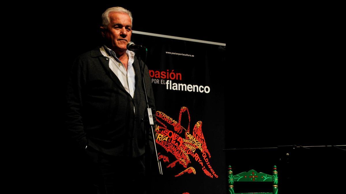 Francisco Pallero durante la presentación del certamen
