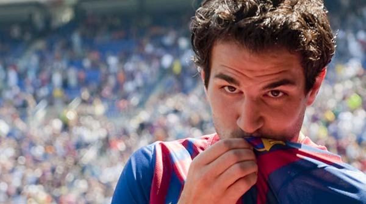 Cesc Fàbregas, ha estat presentat aquest matí com a nou jugador del FC Barcelona.