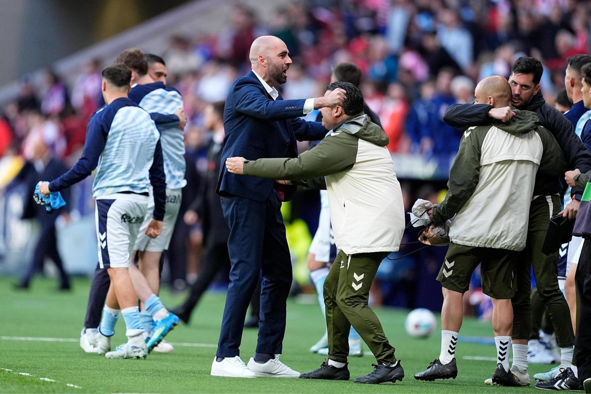 Las imágenes del Atleti - Celta