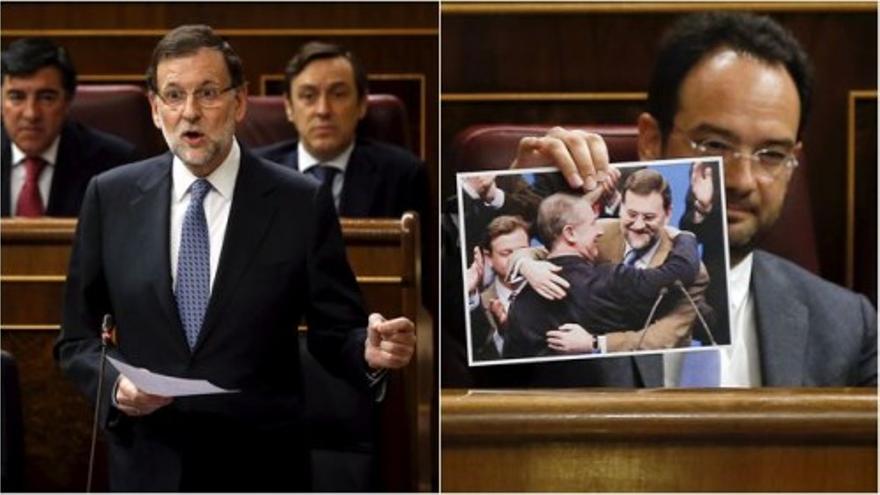 Rifirrafe entre Rajoy y Sánchez