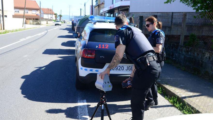 La Policía concluye la campaña con el radar con 7 denuncias por velocidad