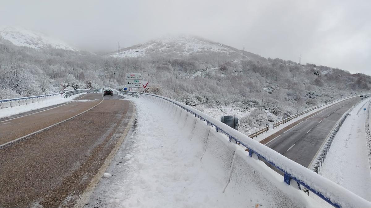 Primeras nevadas en Sanabria