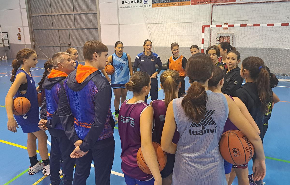 Entrenamiento de la Preselección Alevín Femenina.