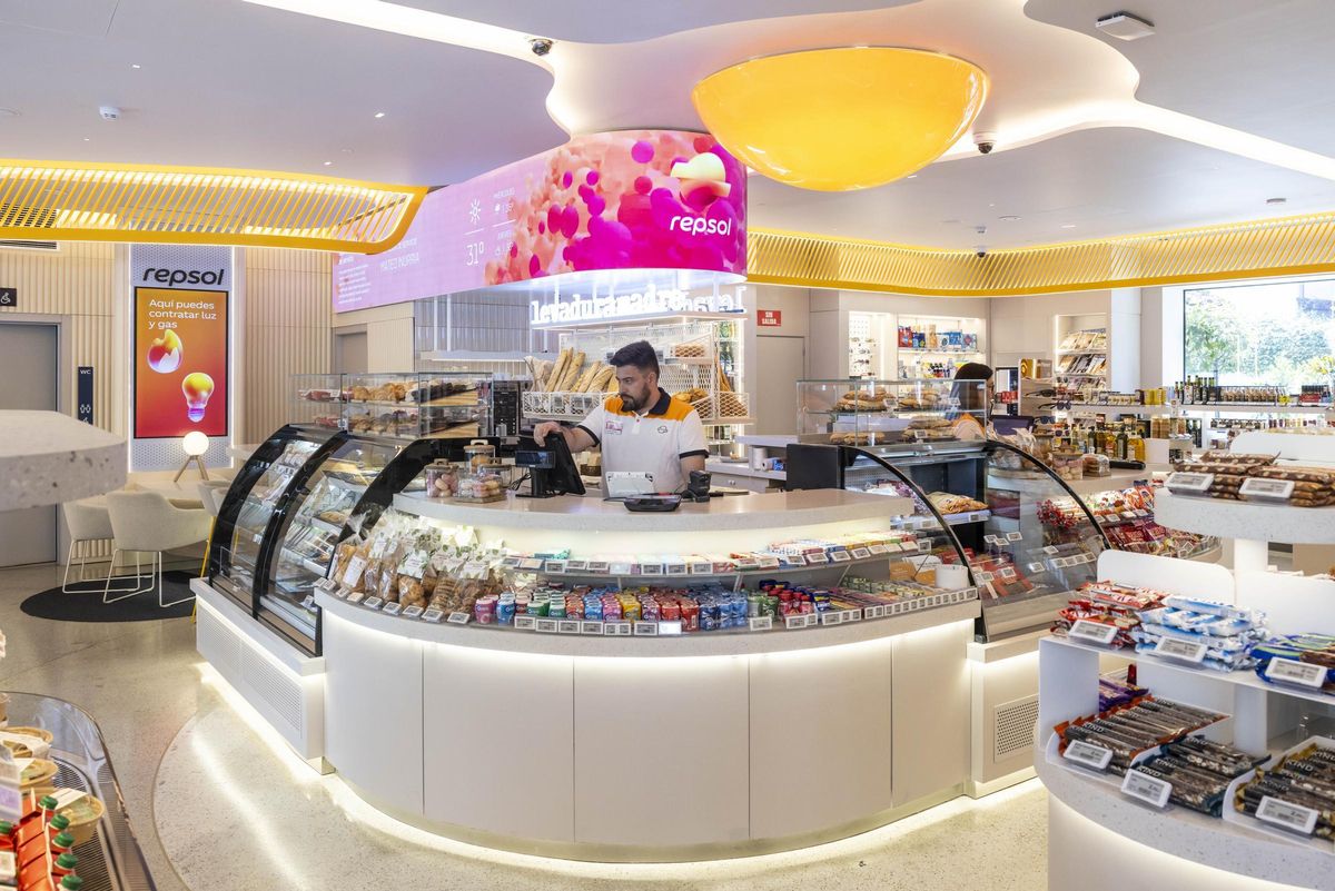 Nueva imagen de la tienda Repsol.