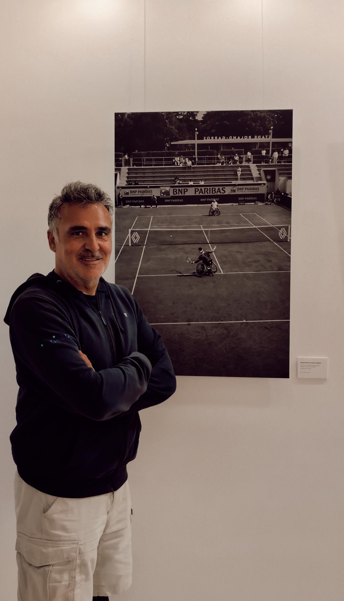 Silbon presenta su exposición 'Deuce' en Paris en pleno Roland Garros
