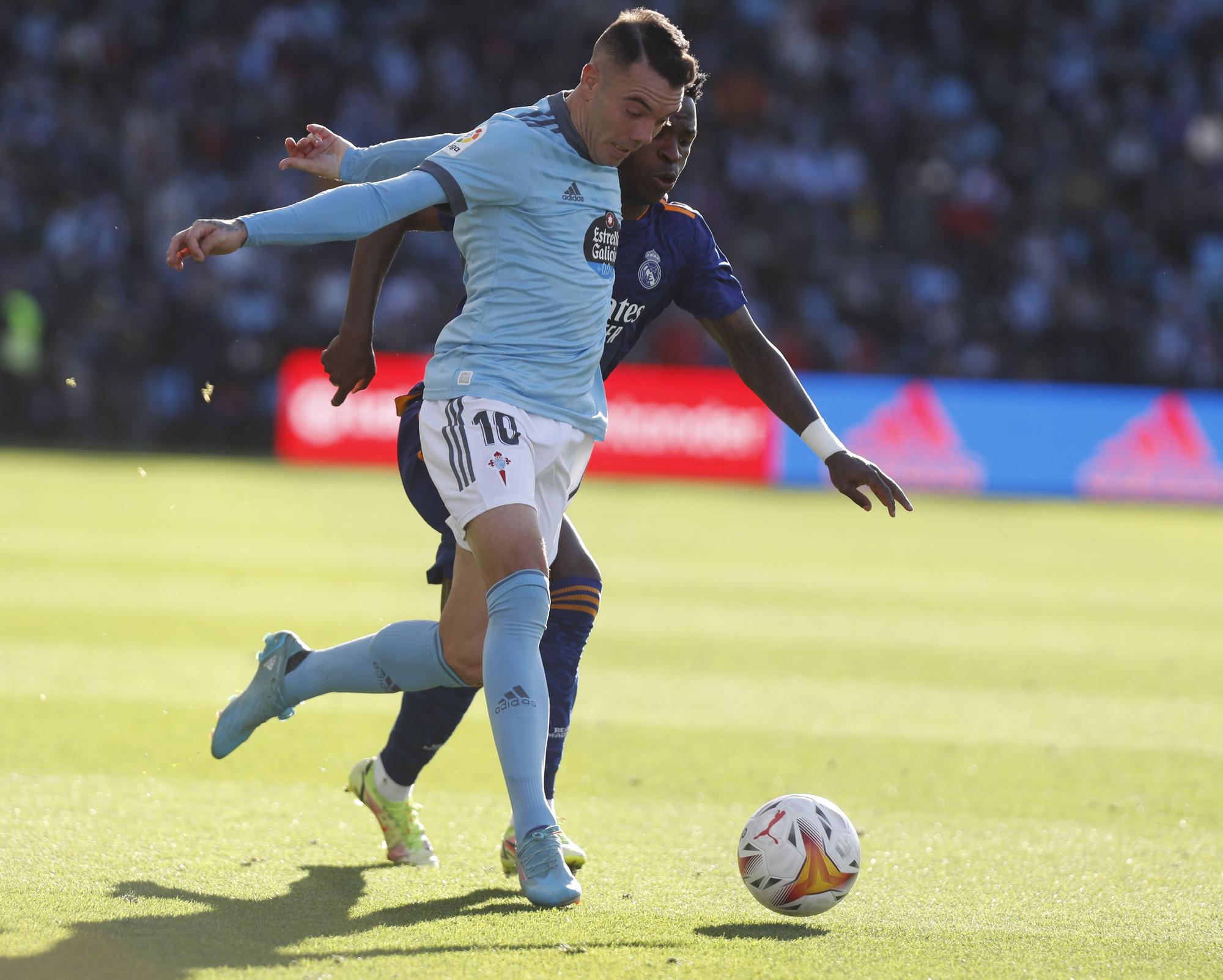 Así se está viviendo el cara a cara entre el Celta y el Madrid en Balaídos