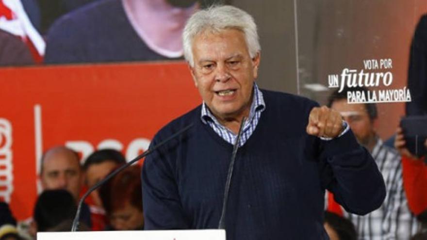 Felipe González carga contra Iglesias &quot;por no hablar de Venezuela&quot;