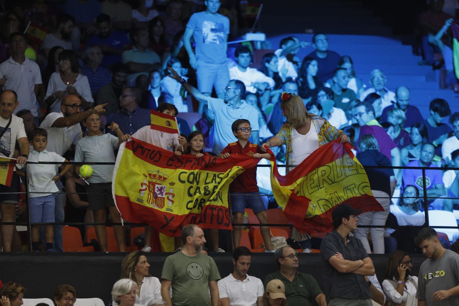 Los rostros conocidos para ver la última jornada de la Copa Davis en València