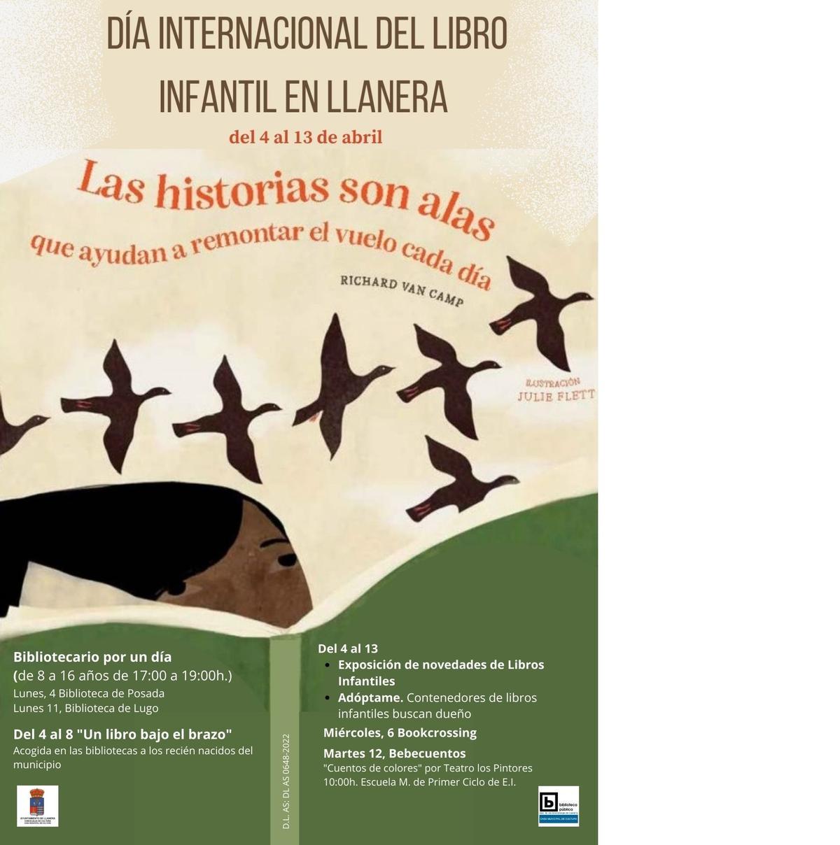 Cartel del Día Internacional del Libro Infantil