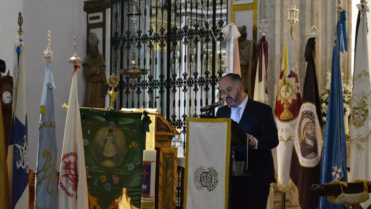 Rafael Ángel Gómez pregona las Glorias de Aguilar de la Frontera