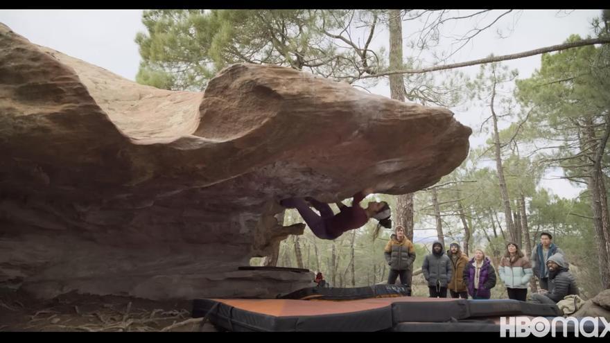 Primeras imágenes de The Climb, el reality de HBO de escalada con Jason Momoa grabado en Aragón