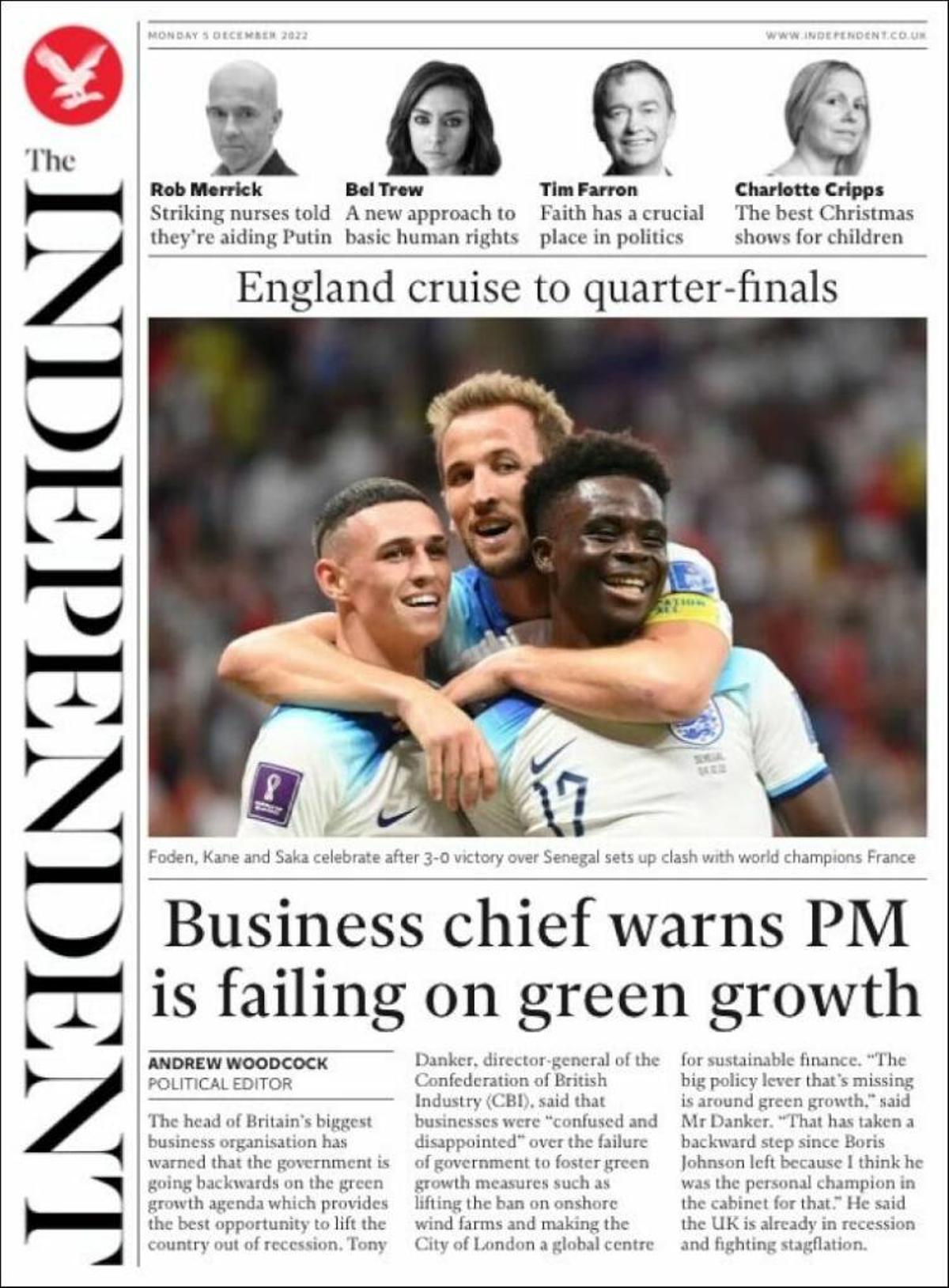 La prensa internacional, rendida a Mbappé e Inglaterra