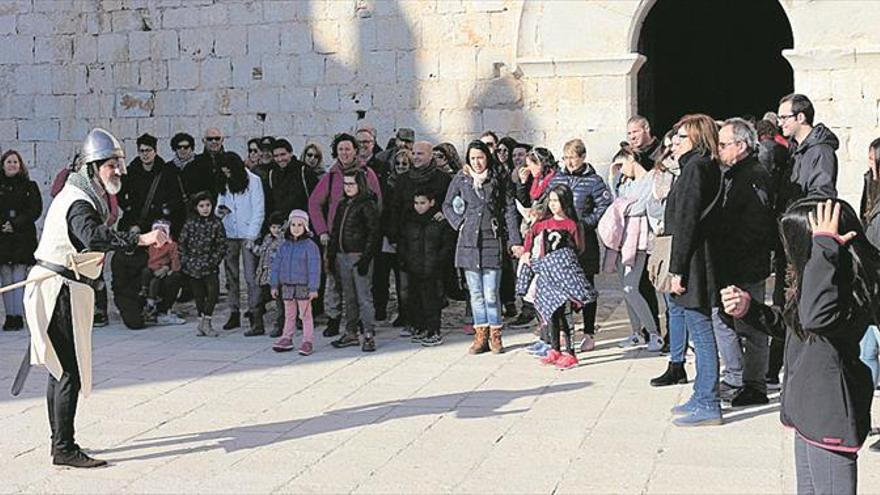 El castillo de Peñíscola, a las puertas de las 300.000 visitas