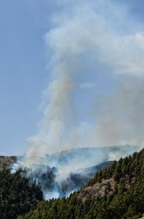 Incendio de Valleseco: Daños y avance de las llama