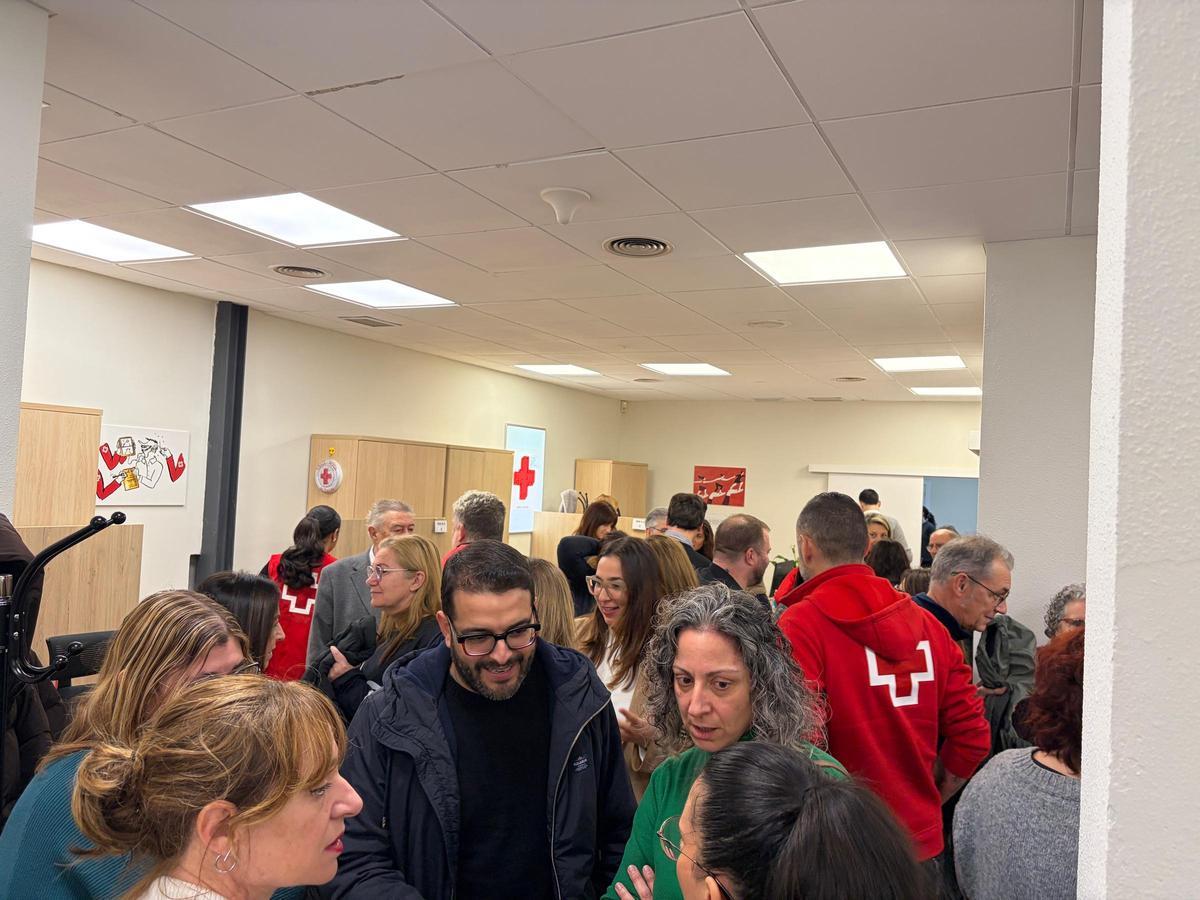 Un momento de la inauguración de la nueva sede.