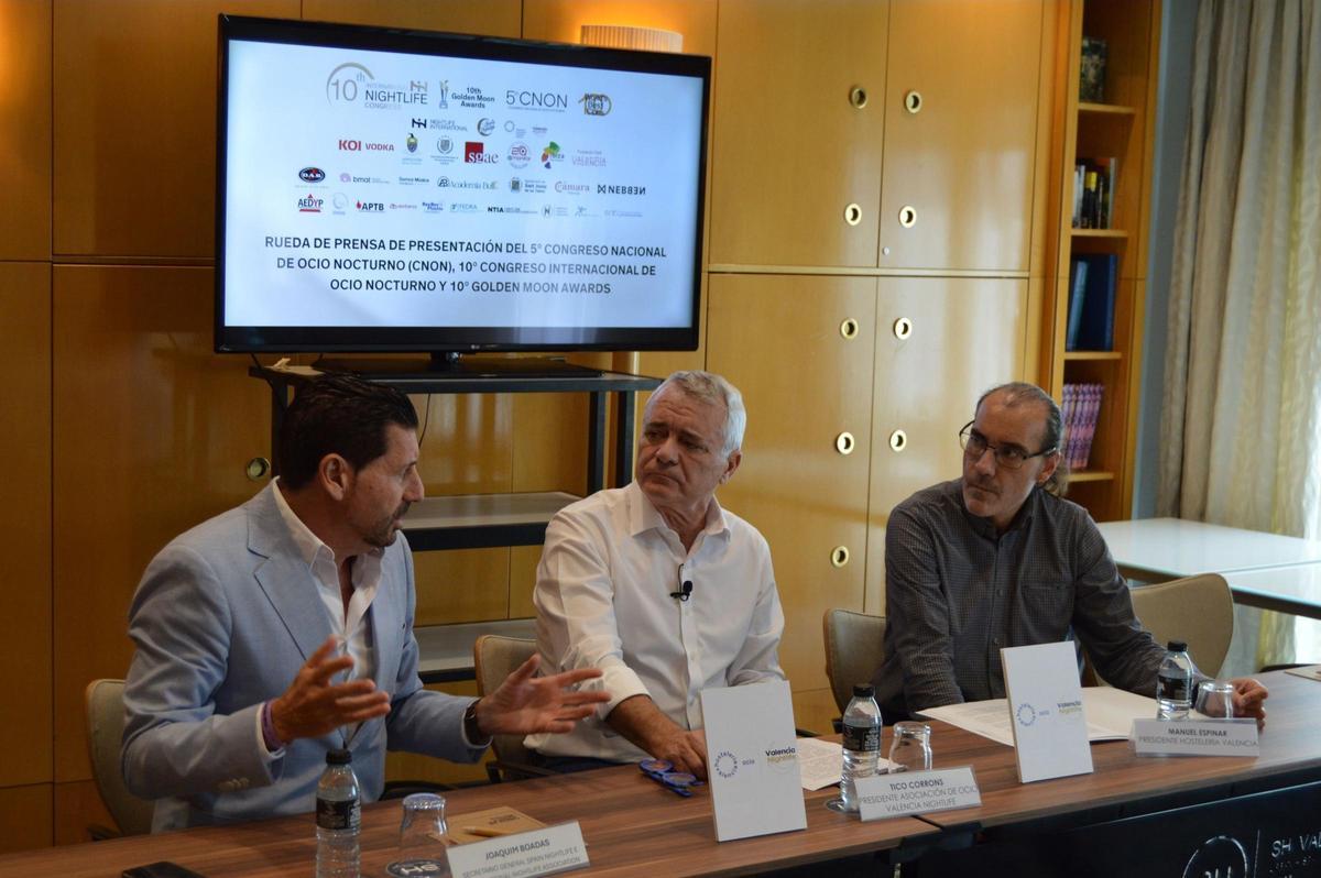 Presentación del congreso del mes de noviembre en València.