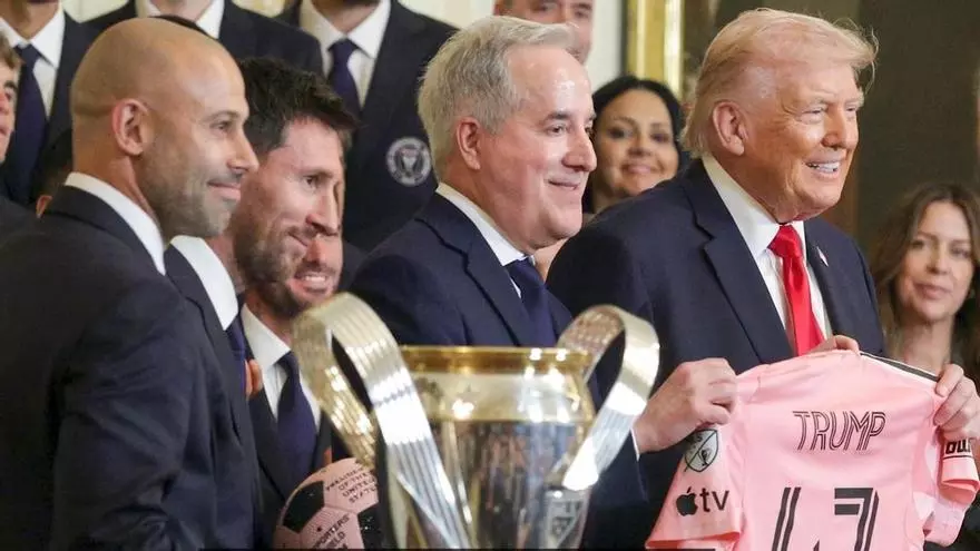 Mascherano explicó los motivos de la visita del Inter Miami a la Casa Blanca