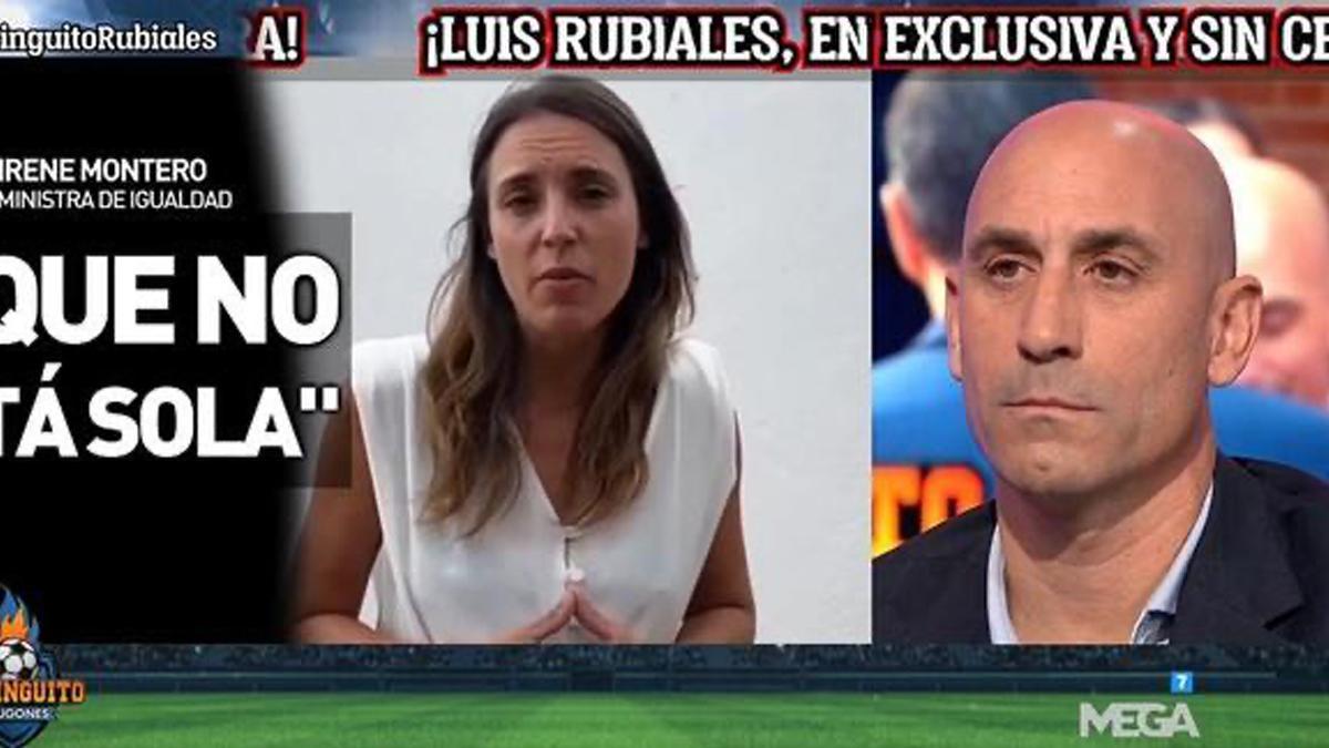 Luis Rubiales en 'El chiringuito de Jugones'.